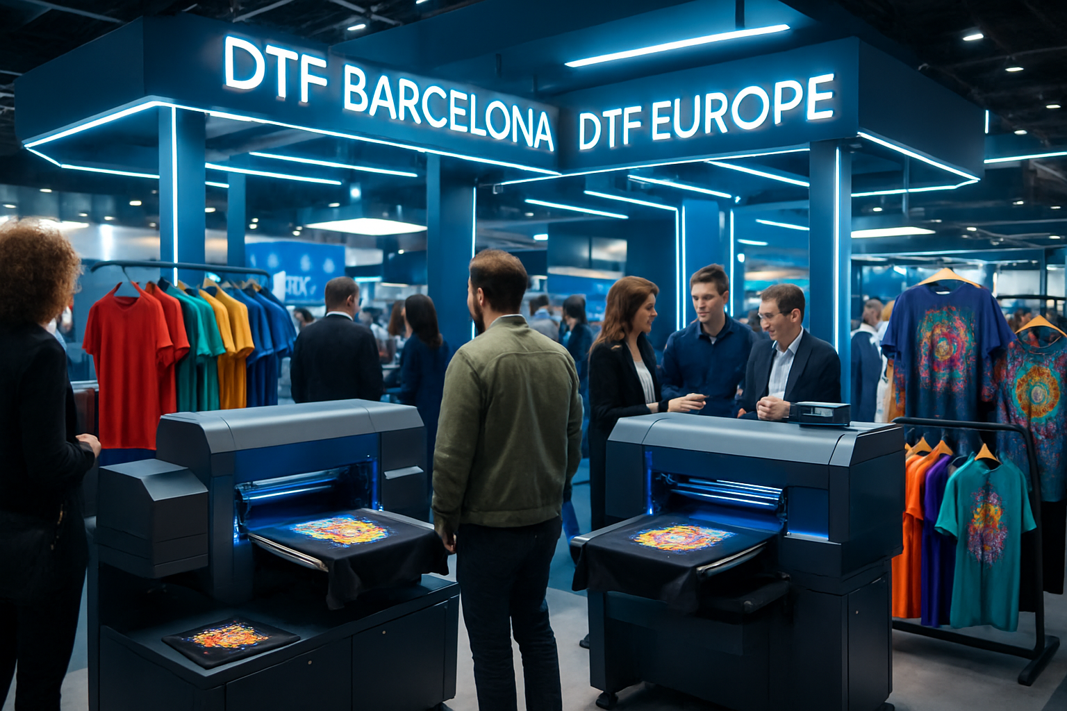 découvrez comment dtf barcelona révolutionne le marquage textile en lançant dtf europe lors de fespa 2026, une avancée majeure pour l'industrie du marquage.
