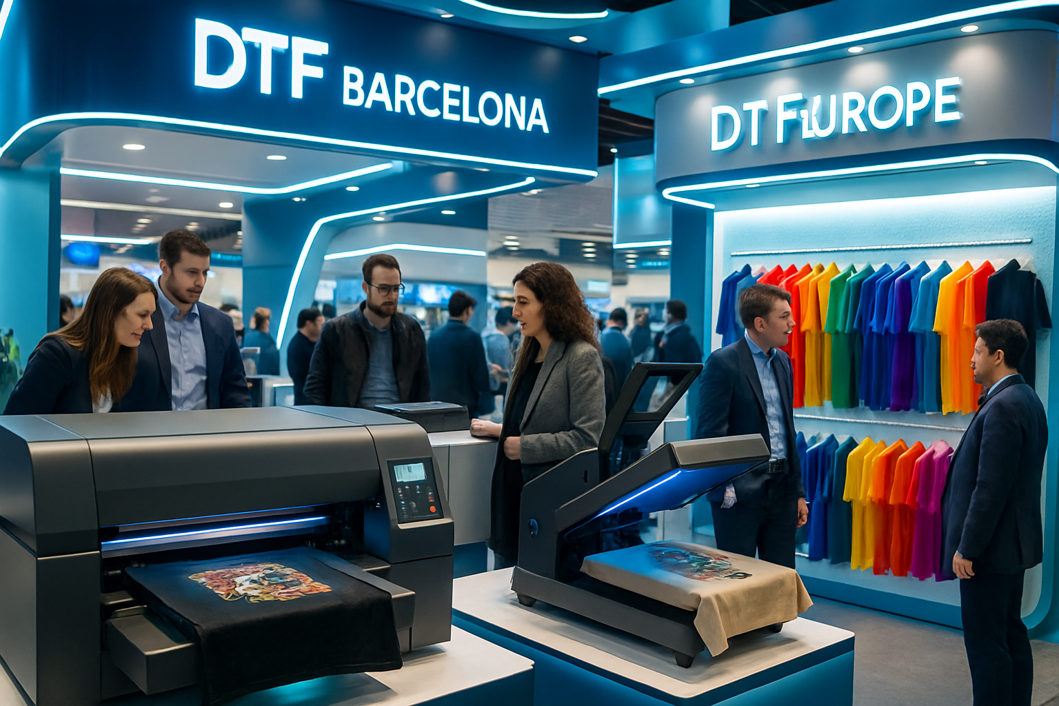 découvrez comment dtf barcelona révolutionne le marquage textile avec le lancement de dtf europe à fespa 2026, une innovation majeure pour l'industrie.