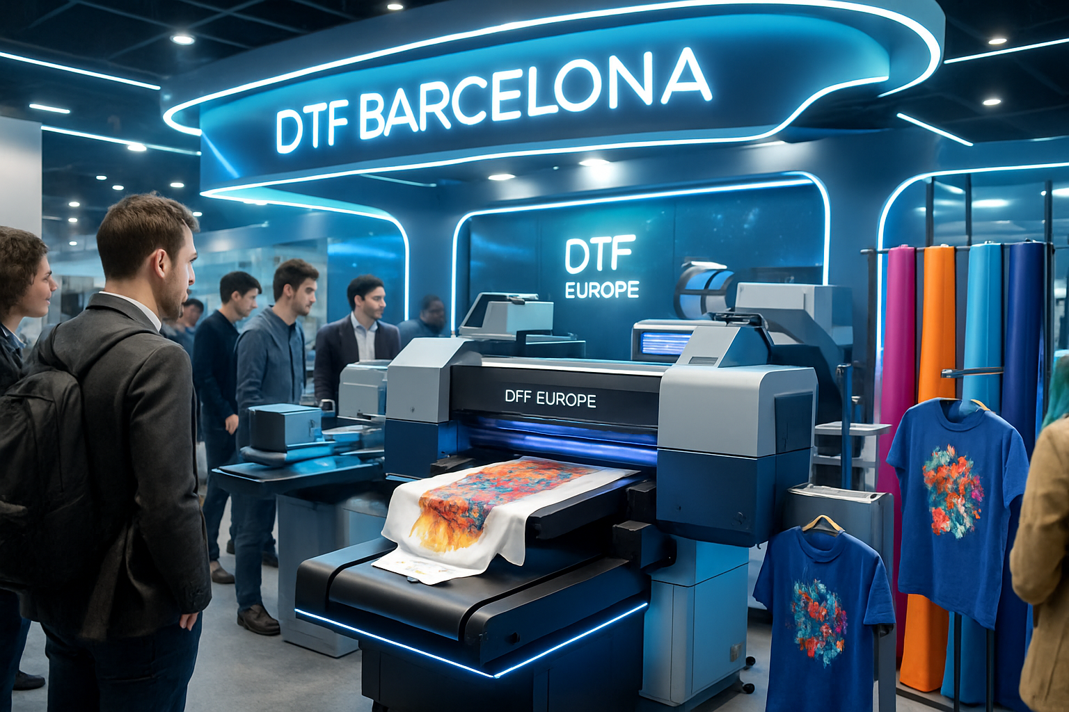 découvrez comment dtf barcelona révolutionne le marquage textile avec le lancement de dtf europe à fespa 2026, apportant innovation et performances au secteur.