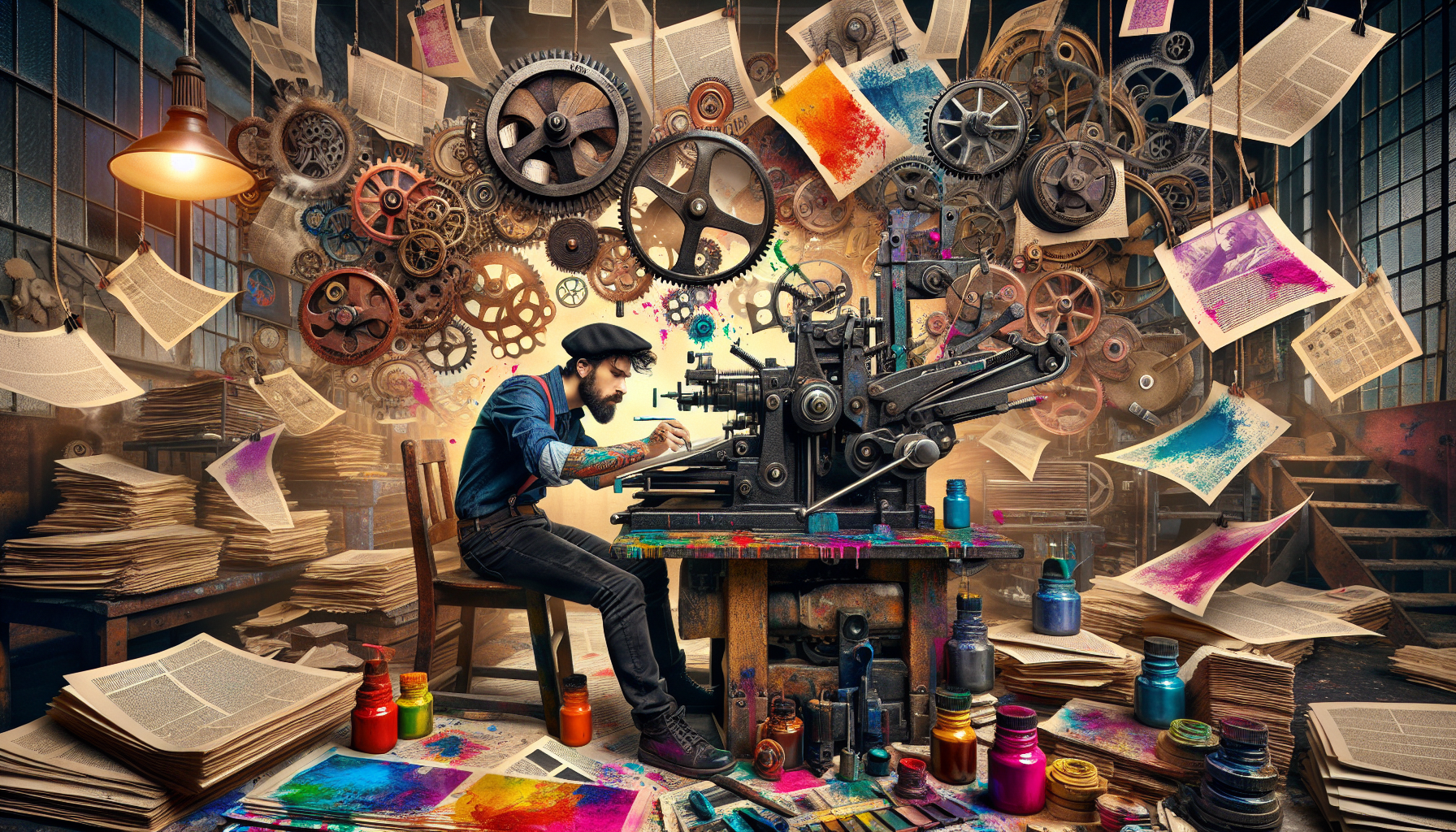 découvrez le monde passionnant de l'imprimerie, un secteur alliant créativité et technologie. apprenez-en plus sur les différentes facettes de ce métier artistique, les techniques utilisées et les opportunités de carrière enthousiasmantes qui vous attendent. plongez dans l'univers de l'impression et révélez votre potentiel créatif.